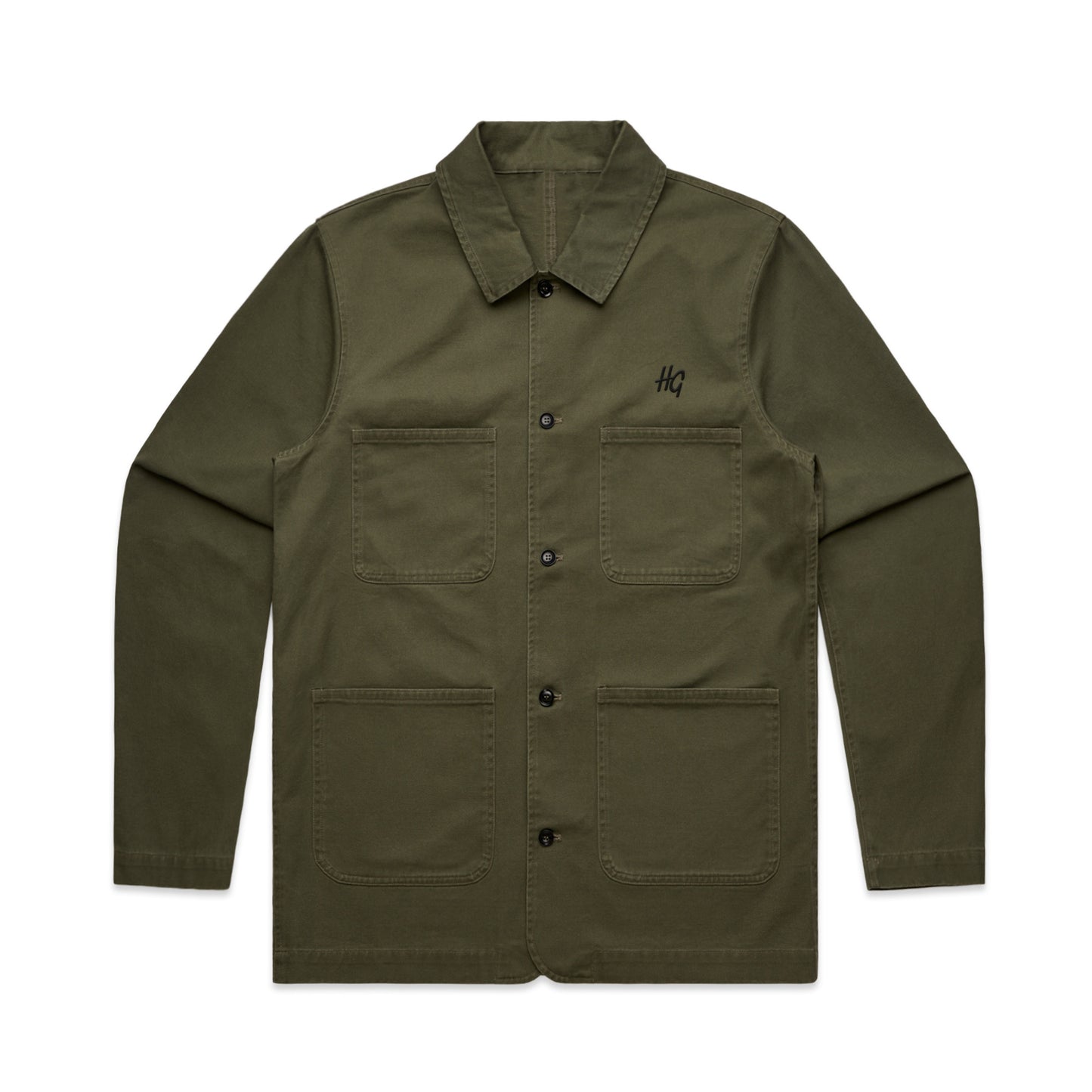 HG Logo Chore Jacket Army