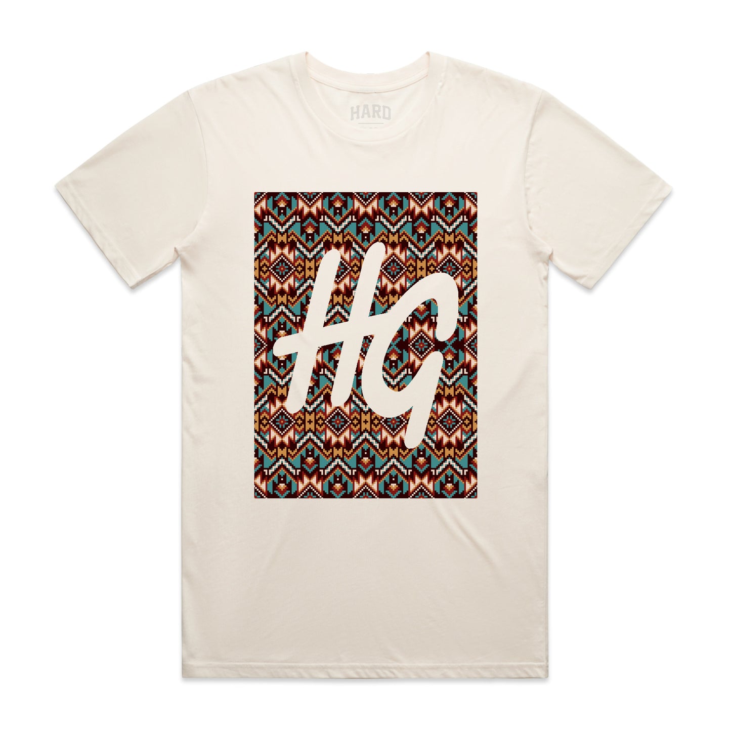 Aztec Tee Ecru