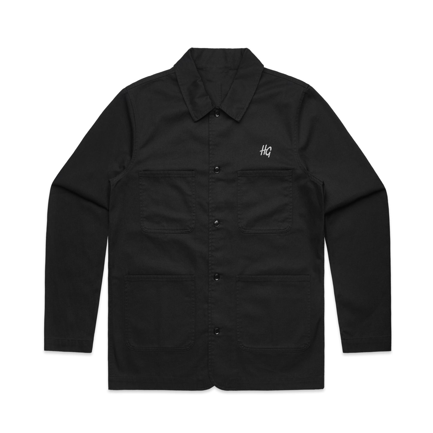 HG Logo Chore Jacket Black