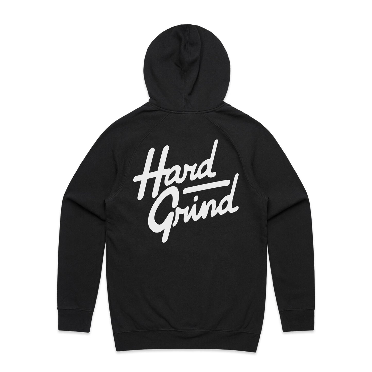 Italic Logo Hoodie Black
