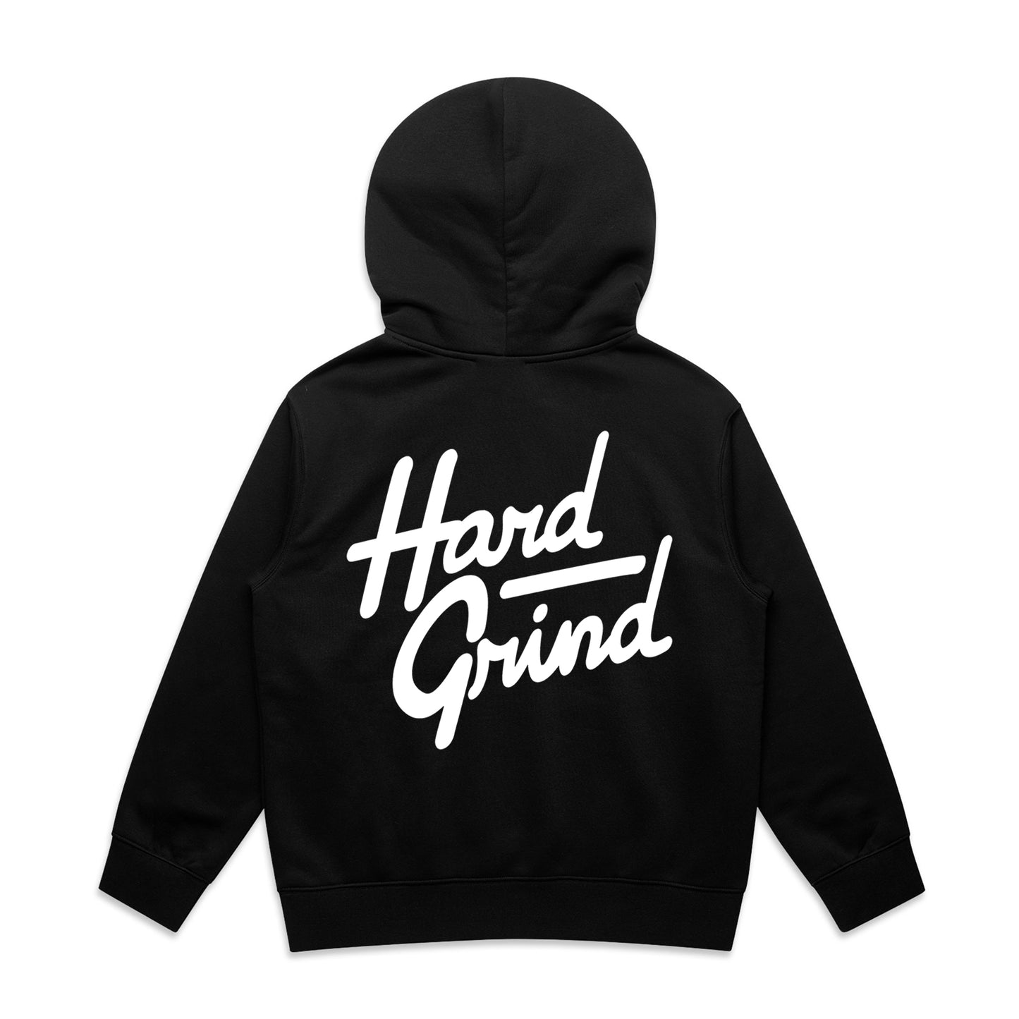 Kids Italic Logo Hoodie Black