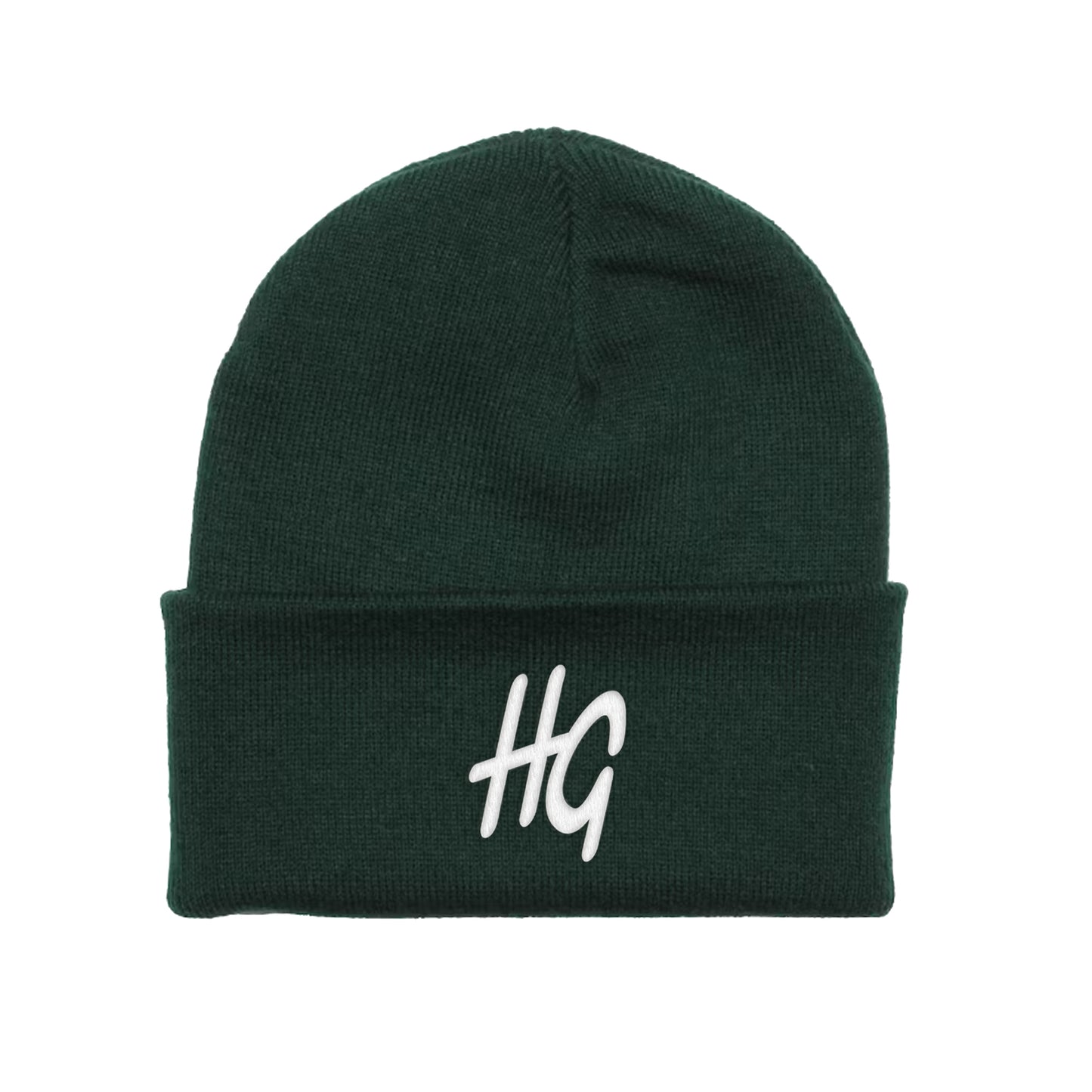 HG Logo Beanie Bottle Green