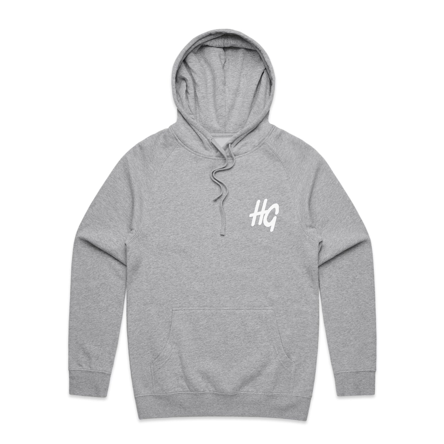 Italic Logo Hoodie Grey