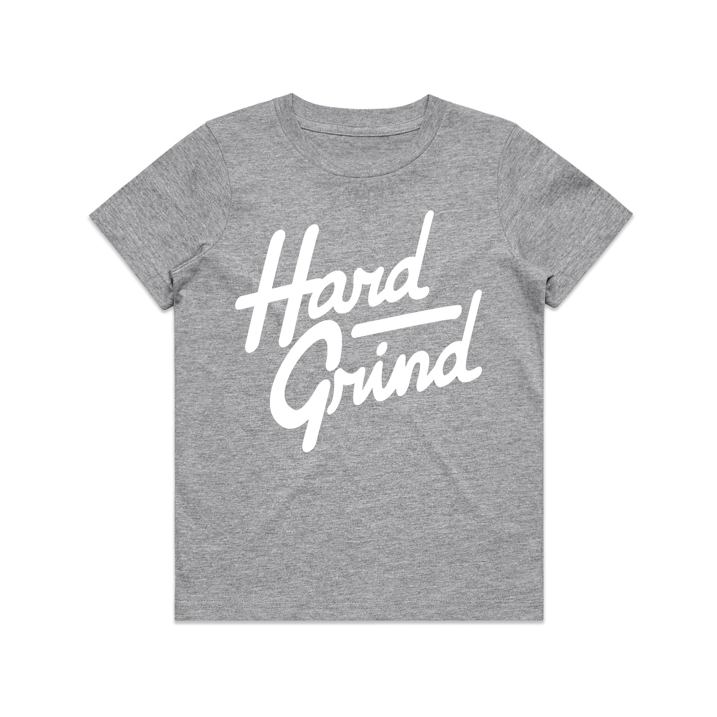 Kids Italic Logo Tee Grey