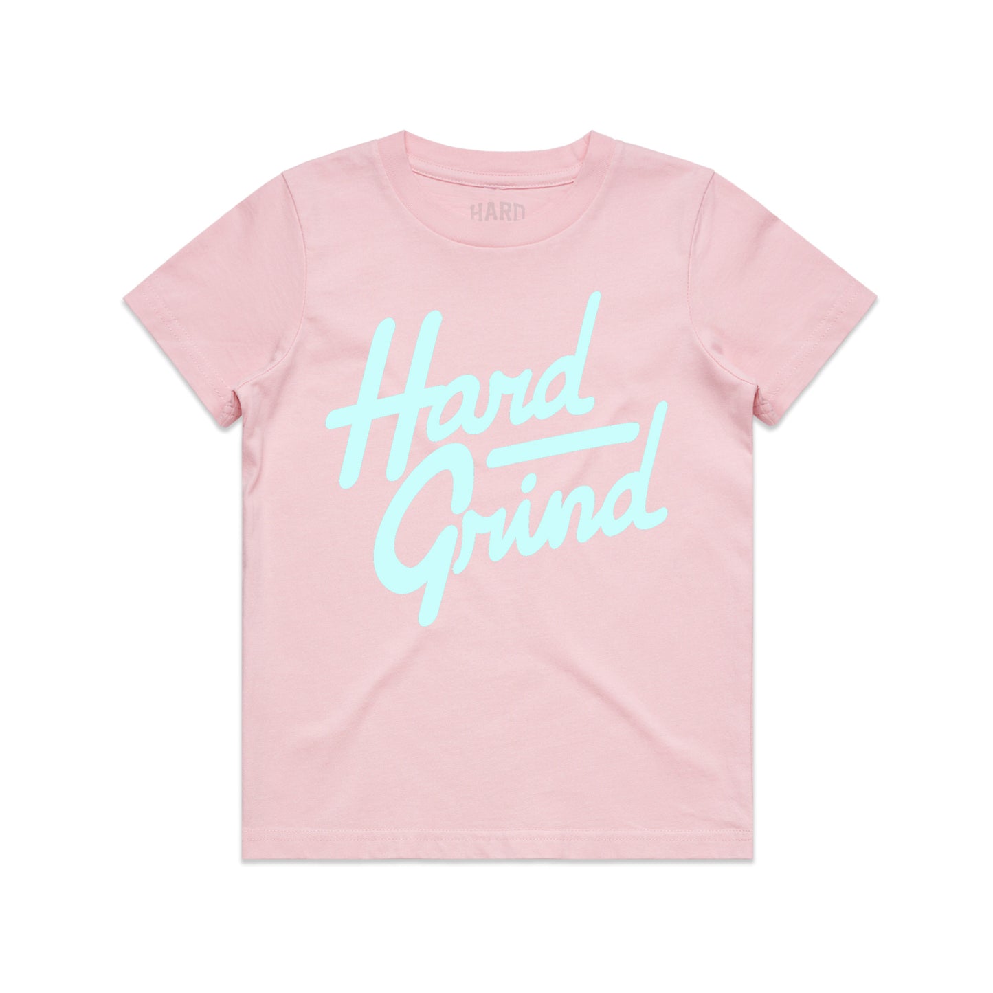 Kids Italic Logo Tee Pink