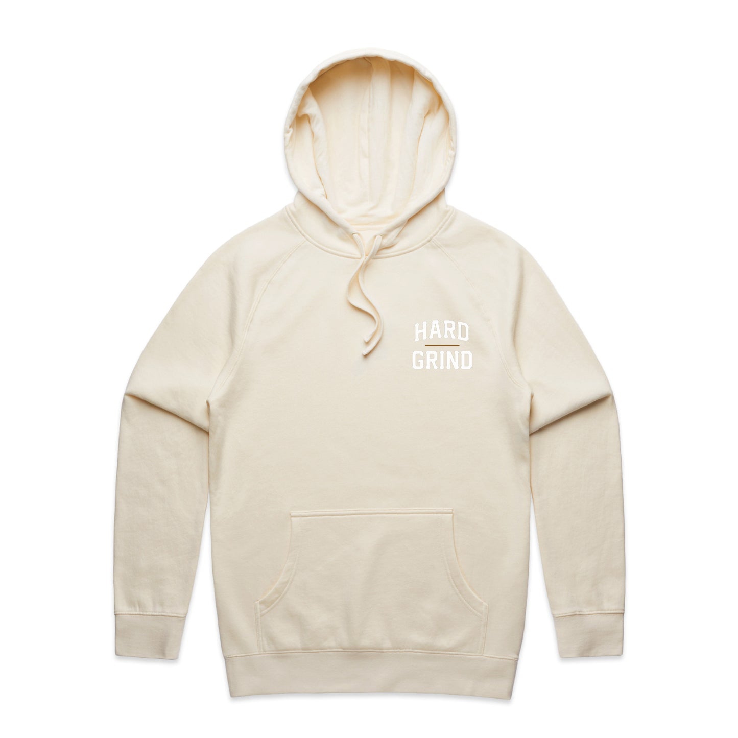 Stack Logo Hoodie Ecru