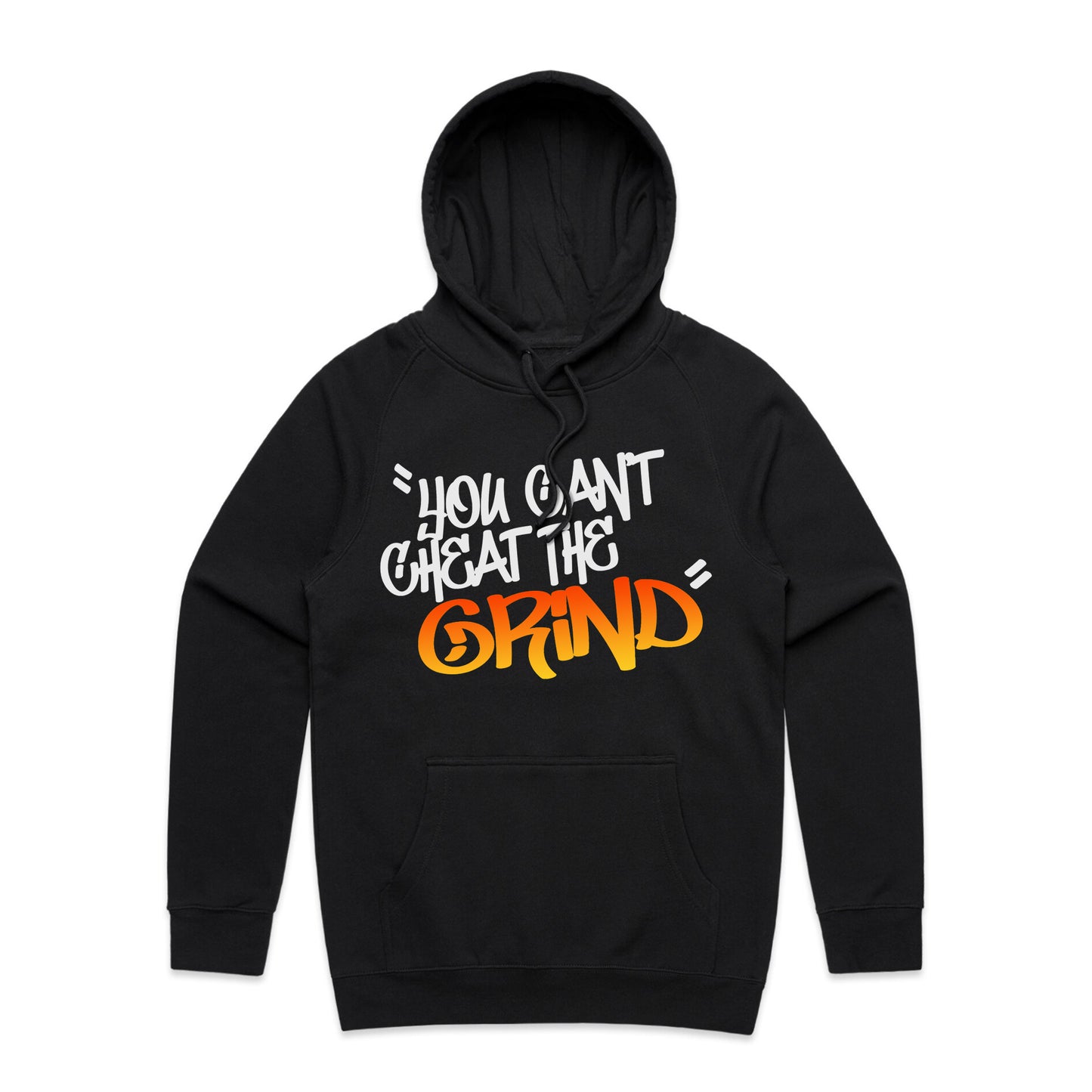 Can't Cheat The Grind Hoodie Black