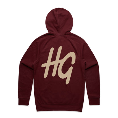 HG Logo Hoodie Burgundy
