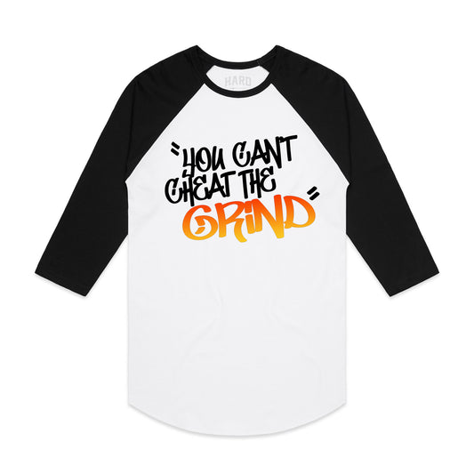Can't Cheat The Grind Raglan